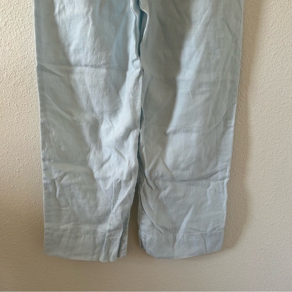 J. Jill 100% Linen Straight Wide Leg Pants women size 12 - Picture 6 of 9